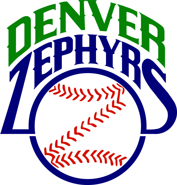 Defunct Denver Zephyrs Baseball 1989 Kids T-Shirt by LocalZonly