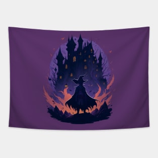 The Mages Fury Tapestry