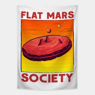 Flat Mars Society Tapestry
