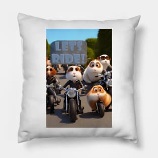 Lets Ride! Pillow