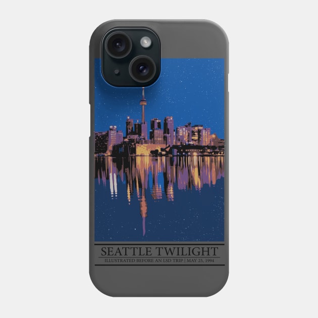 Seattle Twilight? Phone Case by kentucky_boiled_chicken_filet