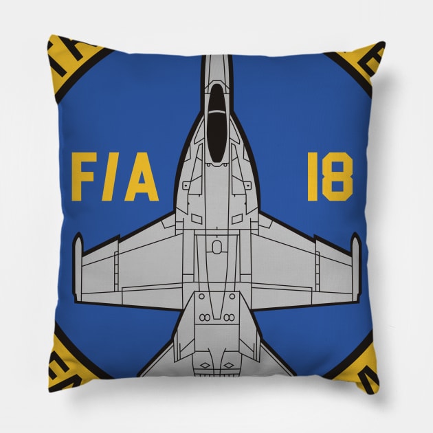 VFA-97 Warhawks - F/A-18 Pillow by MBK