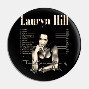 Lauryn Hill Fugees The Famous Vintage Retro Rock Rap Hiphop Pin