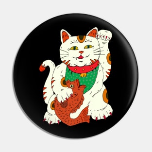 Maneki-neko Pin