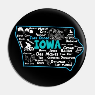 Iowa Fort Dodge Des Moines Cedar Rapids, Sioux City, Mason City, Boone, Ames, Davenport, Ottumwa, Fort Madison Pin