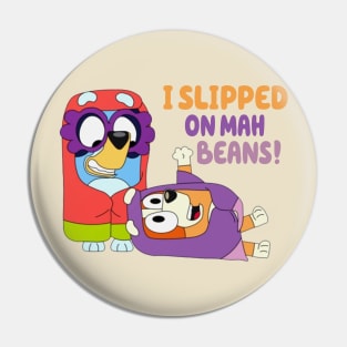 i slipped on my beans Pin