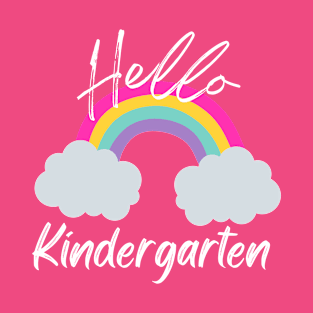 Hello Kindergarten, First Day of Kindergarten, Preschool Gift T-Shirt