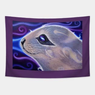 Astral Seal in Otter Space Tapestry