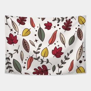 Autumn leaves pattern Tapestry