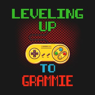 Promoted To GRAMMIE T-Shirt Unlocked Gamer Leveling Up T-Shirt