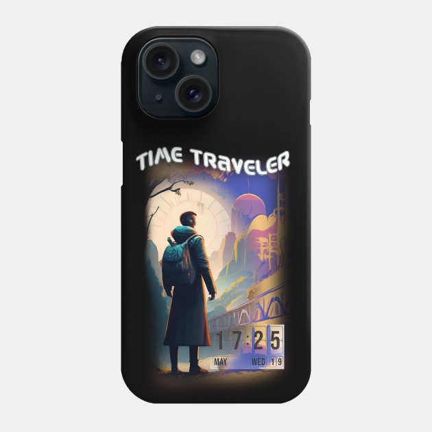 Time traveler history Phone Case by MusicianCatsClub