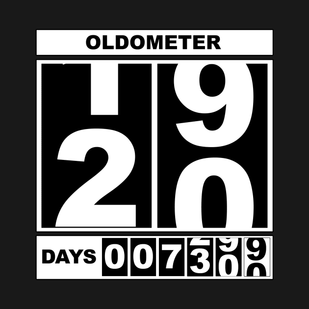 20th Birthday Oldometer by mikepod