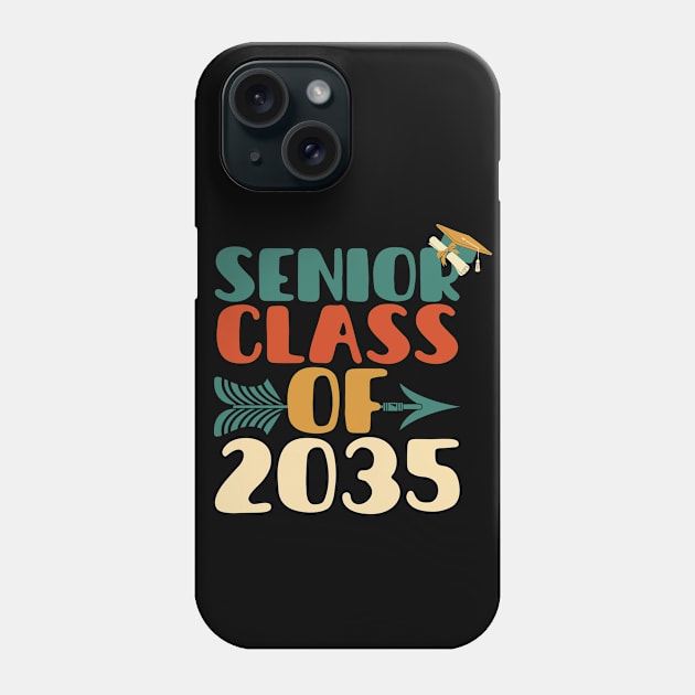 Senior Class of 2035 vintage Phone Case by Myartstor 