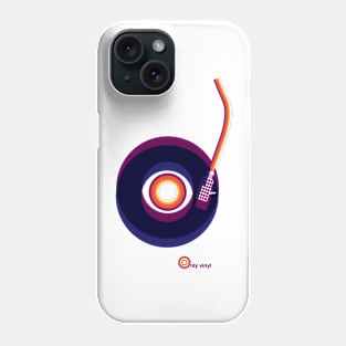 The Eye of the Vinyl Phone Case