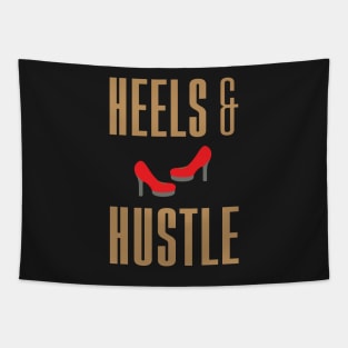 Heels and Hustle Tapestry