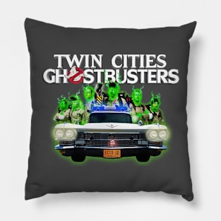 Twin Cities Ghostbusters Spectral Doppelgängers Pillow