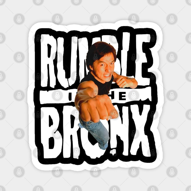 Vintage Movie Rumble In The Bronx Magnet by Starseeker