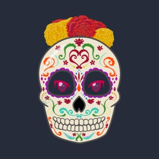 Sugar Skull Dia de los Muertos T-Shirt