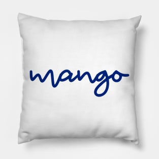 mango - Thai blue - Flag color Pillow