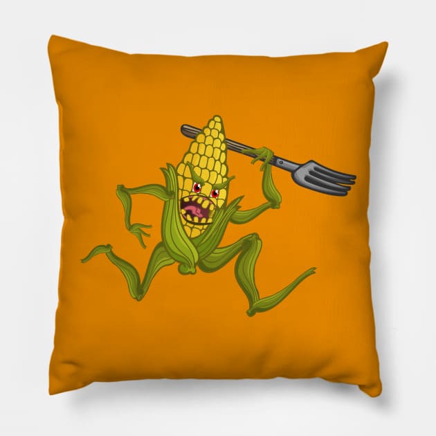 Genetically Modified Corn Pillow by deancoledesign