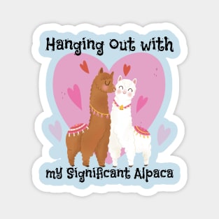 alpaca lover Magnet