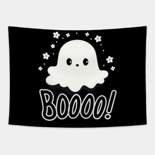 Cute Boo Halloween Design Tapestry