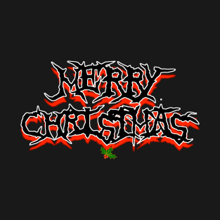 Merry Christmas (Black Metal) T-Shirt