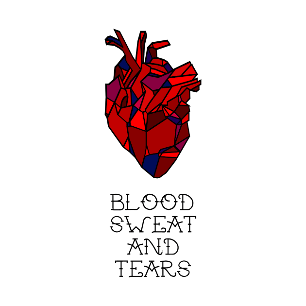 blood sweat and tears black by thecrazaykidnextdoor