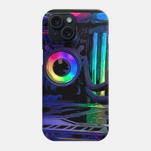 rgb cartoon pc game Phone Case