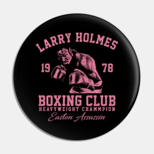 Boxing Club Larry Holmes Pink Pin