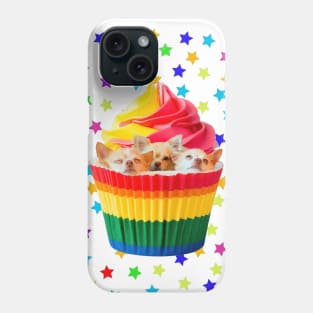 Cupcakes and Stars Phone Case