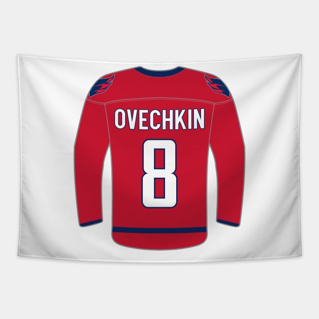 Washington Capitals - Alexander Ovechkin Tapestry by swiftscuba