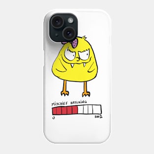 Funny Chicken, Poultry Hatching Mischief Phone Case