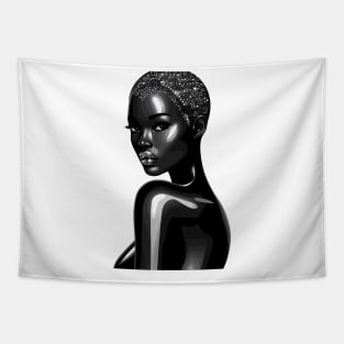 Black Woman Afrocentric Tapestry