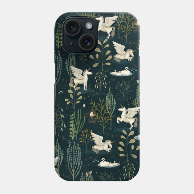 The forgotten woods Phone Case by katherinequinnillustration