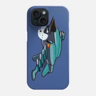 Cartoon fighter plane Phone Case