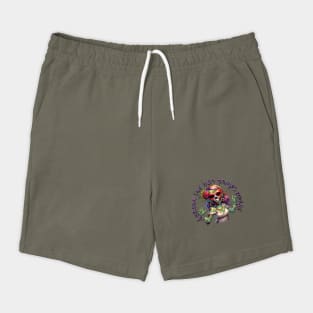 Mardi Gras Zombie Shorts