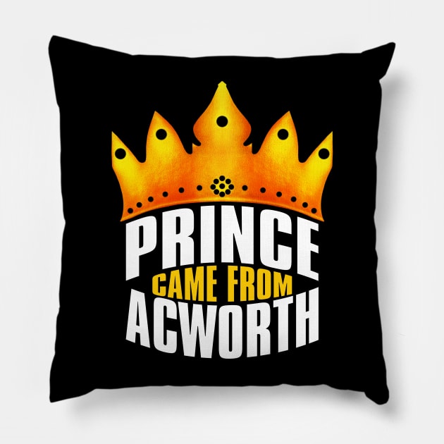 Acworth Georgia Pillow by MoMido