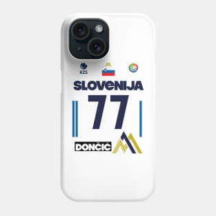 Luka Doncic Slovenija Fan Design Phone Case