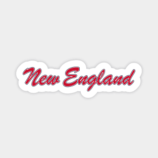 Football Fan of New England Magnet