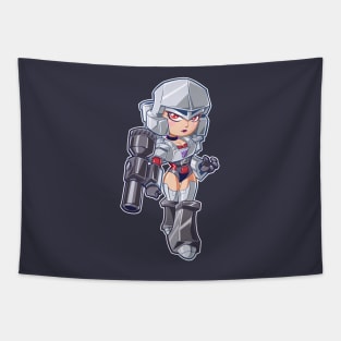 Transformer Gals: Mega-Chan Tapestry