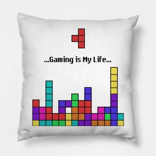 Gaming Is My Life T-Shirt Pillow