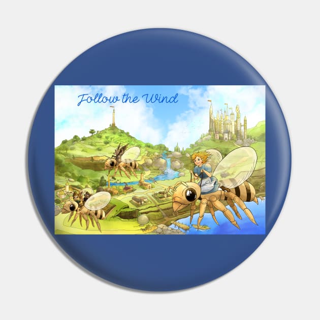 Follow the Wind Pin by reynoldjay