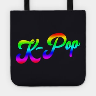 K-Pop Writing Korean Pop Tote