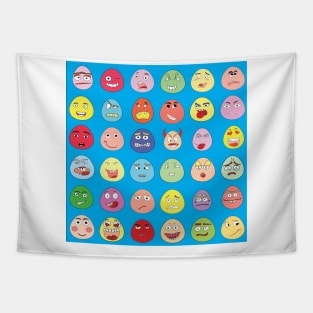 Emojis Tapestry