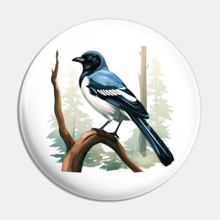 Magpie Pin
