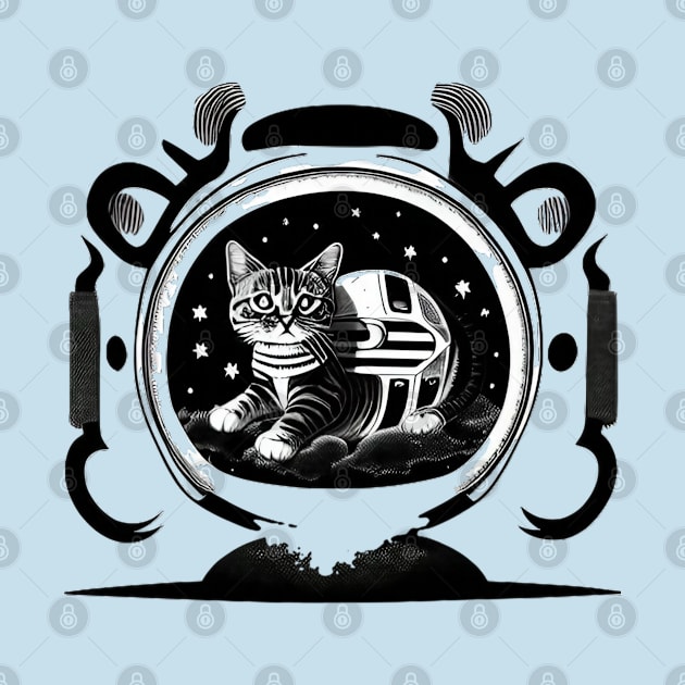 Baby cat astronaut by ShopColDigital