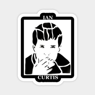 Ian Curtis fan art Magnet