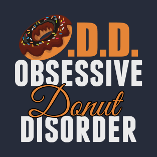 Funny Donut Obsessed T-Shirt