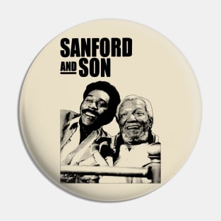 Sanford And Son Retro Vintage IV Pin